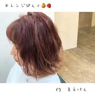ショート カラー 前田 健太のヘアスタイル