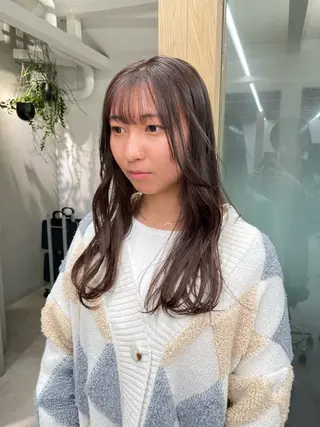 ロング カラー ケアパーマ/ブリーチ daisukeのヘアスタイル