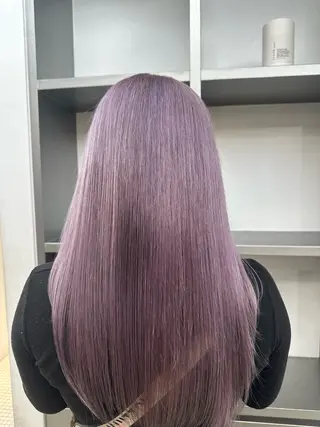 セミロング カラー パーマ ヘアアレンジ 暖色💖ツヤ髪💖 masae🌼のヘアスタイル