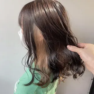 カラー 今どきモテヘアー💞 福岡💞のヘアスタイル