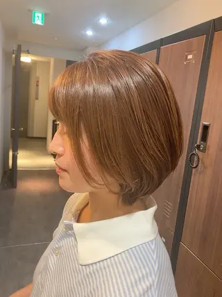 ショート カラー TAYA 心斎橋所属・山本 聖真のヘアスタイル
