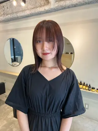 ミディアム NOUSHAIRDESIGN所属・nous/ rinのヘアスタイル