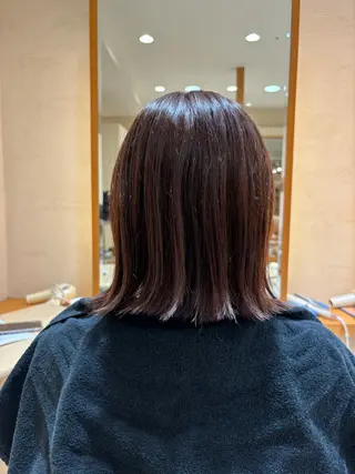 ミディアム 藤森 大のヘアスタイル