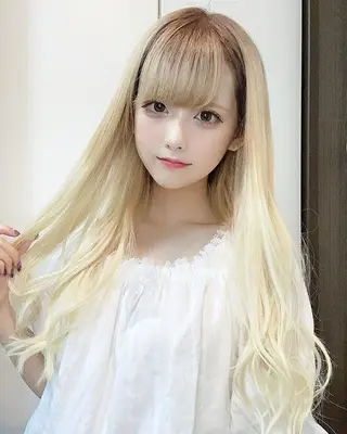 ロング カラー ヘアアレンジ 🦋 SHION 🦋のヘアスタイル