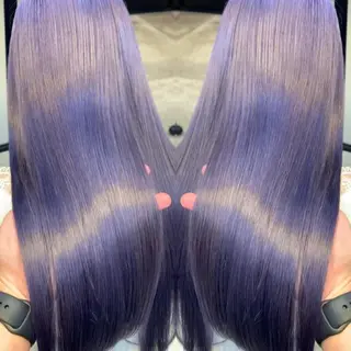 ロング 及川シゲル 髪質改善講師のヘアスタイル