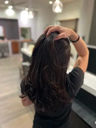 ロング shampoo hair salon所属・🫧レイヤー/透明感 カラー/Ryukaのヘアスタイル