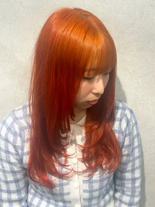 ロング カラー HAIR＆MAKE EARTH元住吉所属・髪質改善 特化掛川大輝のヘアスタイル