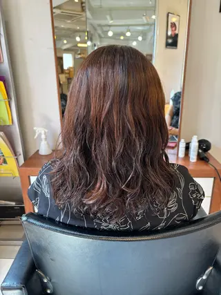ロング パーマ 髪師kenjiro所属・⭐️五十嵐 未悠⭐️のヘアスタイル