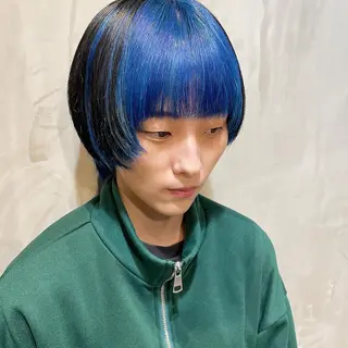 ショート カラー ヤマモト マイのヘアスタイル