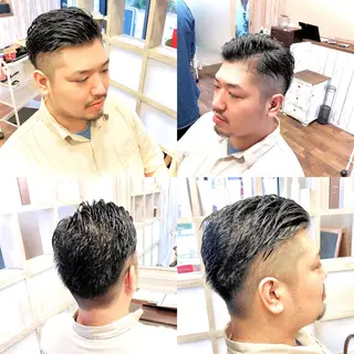 ショート カラー パーマ ヘアアレンジ メンズ 💜モテさせ屋💜 MASAのヘアスタイル