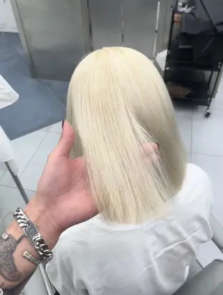 セミロング カラー ‪✝︎カラーモデル 募集/フウカ‪✝︎のヘアスタイル