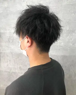 ショート パーマ GRANDJETE真砂店所属・内藤 繁のヘアスタイル