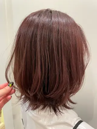 ミディアム カラー lag by  シゲルカットクラブ　神田久志本店所属・清原 佳乃のヘアスタイル