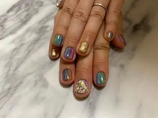 ショート ネイル 大田 美笛香のネイルデザイン