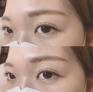 パーマ マツエク・マツパ ꔫShimizu Harukaのマツエク・マツパデザイン