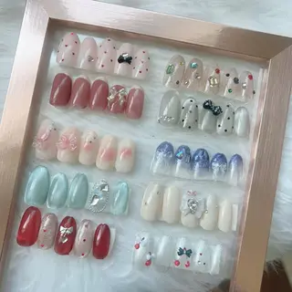 ミディアム soin.nail所属・soin.nail aiのネイルデザイン