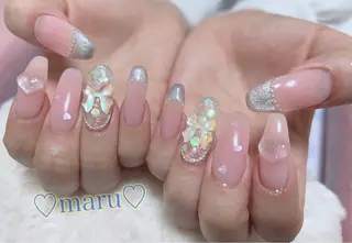 ネイル まるみ ♡のネイルデザイン