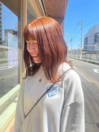 ミディアム カラー 髪質改善/Bloss om🌷高橋沙衣のヘアスタイル