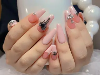 ネイル しまむら さくらのネイルデザイン