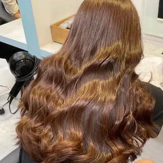 ロング カラー ️💕淡いハイトーン 💕︎︎ひかるのヘアスタイル