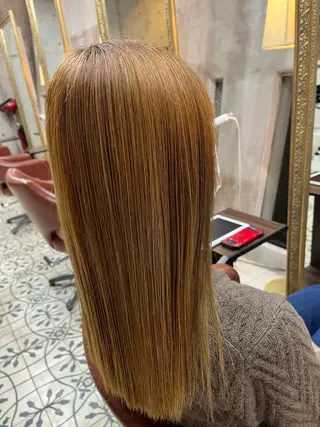 ロング パーマ ✨髪質改善✨ 縮毛矯正/佐藤恵太のヘアスタイル