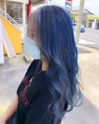 ロング カラー 白髪女性専門店竹内 涼乃のヘアスタイル