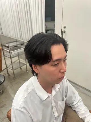 ショート 山野愛子美容室　銀座店所属・tomoメンズ特化 /パーマ/カットのヘアスタイル