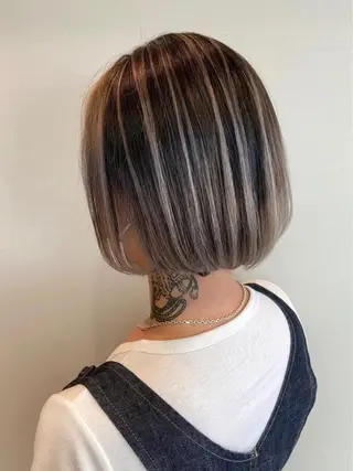 ショート カラー Hair&Make ange 中野店のヘアスタイル