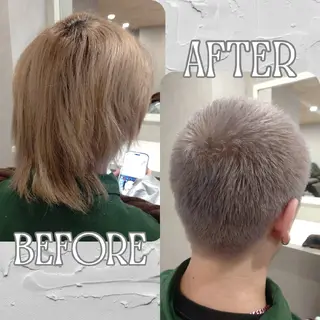 ショート メンズ GR 髪質改善トリートメント×ヘッドスパ【ジーアール】所属・🌺中村🌺毎日楽し くなる髪をご提案✨のヘアスタイル