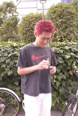 ショート カラー メンズ トレンドヘア◎ 店長　清原佑太のヘアスタイル