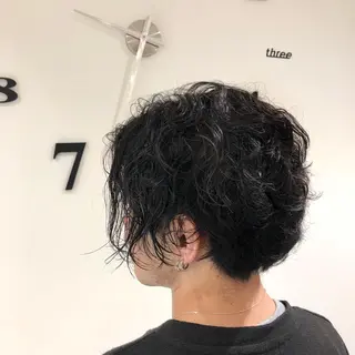 ショート カラー メンズ 松吉 純平のヘアスタイル