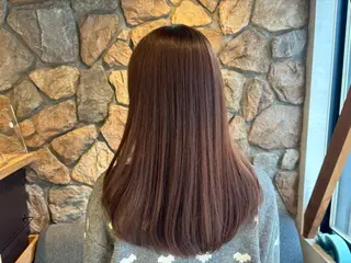 ロング カラー 井上 美夢のヘアスタイル