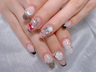 ネイル 🎀鈴音🎀 ワンホンネイルのネイルデザイン