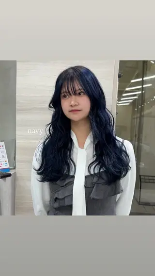 セミロング カラー The Path ARENのヘアスタイル