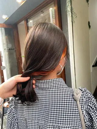 セミロング nico🏁 rihoのヘアスタイル