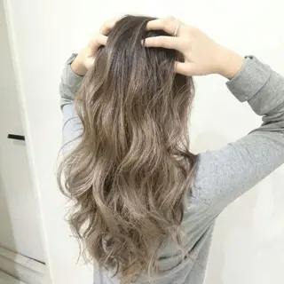 カラー ロング 韓国カラーエクステ 👑代表渡部雅己👑のヘアスタイル