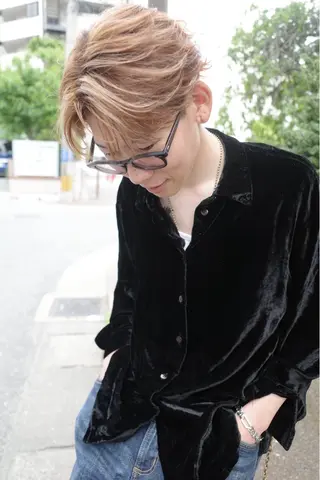 カラー メンズ 【Pia】吉谷 翔陽/メンズパーマのヘアスタイル