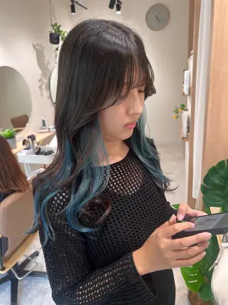 セミロング Day .1のヘアスタイル