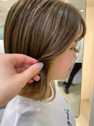 ミディアム カラー 河原町/艶髪/西田 晴香のその他イメージ