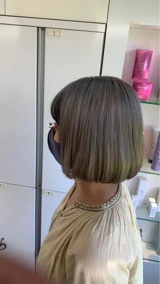 ショート カラー 縮毛矯正・髪質改善 鈴木悠太/当日OK✨のヘアスタイル