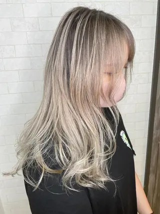 ロング カラー 神野 雅樹のヘアスタイル