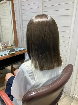 ミディアム カラー 🫧ゆうき🪽 髪質改善/ハイライトのヘアスタイル