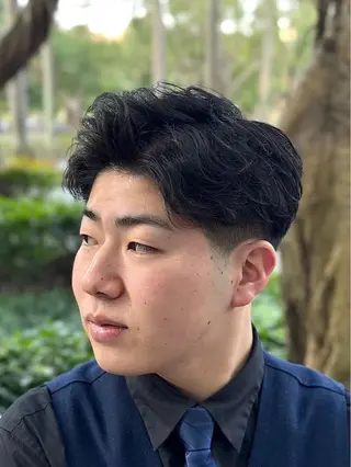 ショート メンズ HIRO GINZA銀座本店所属・💈無料メンズカット 💈内田南風のヘアスタイル