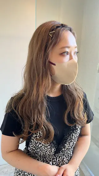 ロング 🪽ナチュラルヘア＊ 大下唯奈🪽🫧のヘアスタイル