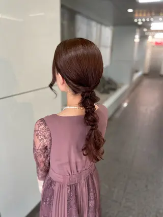 ロング lachiq R+ カイトのヘアスタイル