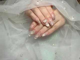 ネイル Hey🌈NAIL 長さ出し専門店のネイルデザイン