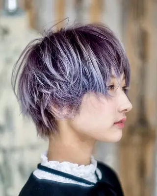 ショート カラー 松島祐介【店長／ トップディレクター】のヘアスタイル