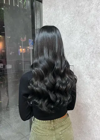 ロング カラー 村田梨乃/ minim hairのヘアスタイル