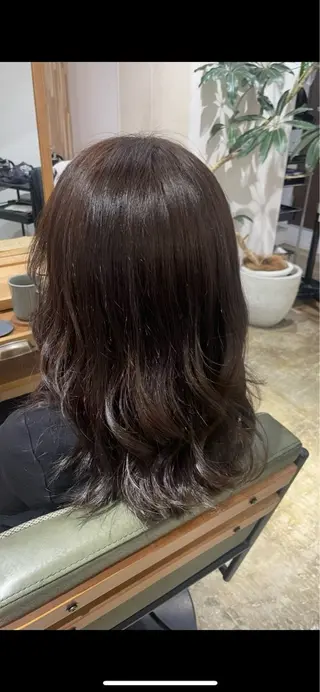 ミディアム 🖤Keina🖤 大人上品カラー.*˚のヘアスタイル
