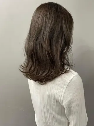 ミディアム カットモデル募集中 🤍harunaのヘアスタイル